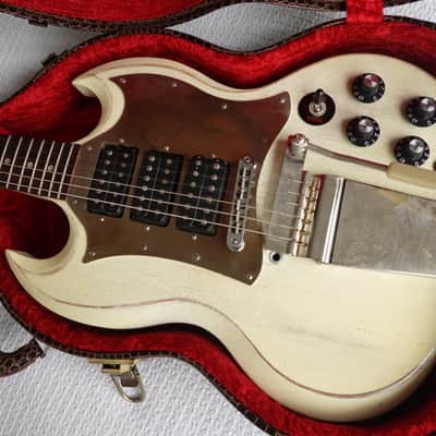 Gibson SG3 Special FADED White 3 PICKUP 490 PU Tone Selector Rare & Clean! 70523 image 1