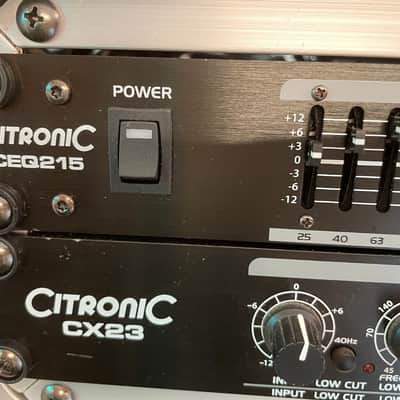 1.Citronic CX23 Active Crossover 2/3 Way - 2. Citronic CEQ215 15-Band Graphic Equalizer image 4