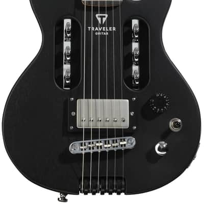 Traveler Guitar EG-1 Mod X Electric Guitar - Black Satin image 1