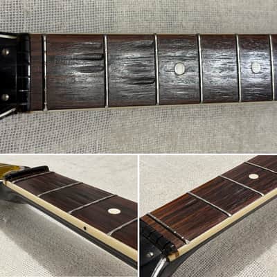 1960’s D’Scala Deluxe Electric Guitar Orange & Black Made in Italy Rare Bizarre + Case image 23
