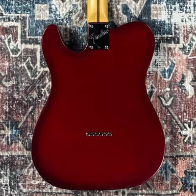 1995 Fender American Standard Telecaster Vintage Crimson Red Transparent Electric Guitar W/ Original Hardshell Case & Original Paperwork! image 8