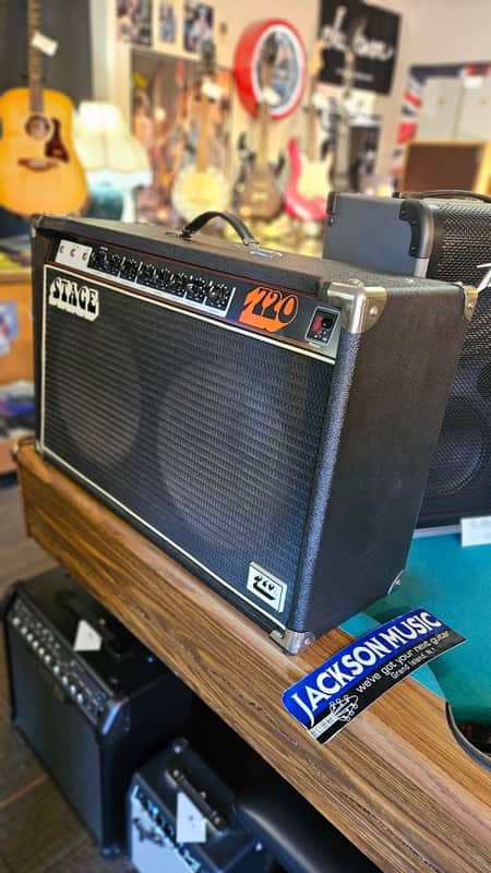 Univox Stage S720L 2x12 Vintage 1970s Solid State Amp 1970s image 1