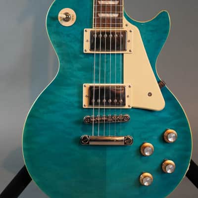 Epiphone Les Paul Standard '60s Quilt Top Translucent Blue (2021) - Used image 5