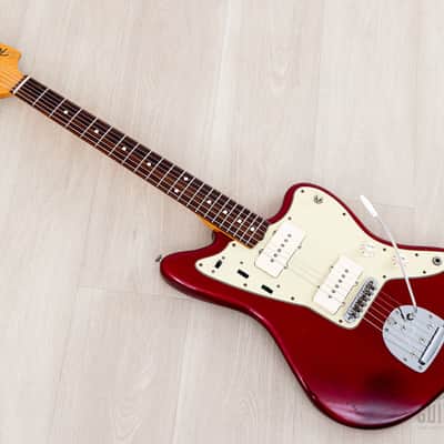 2008 Fender Thin Skin American Vintage '62 Jazzmaster Yamano FSR Candy Apple Red w/ Case image 12