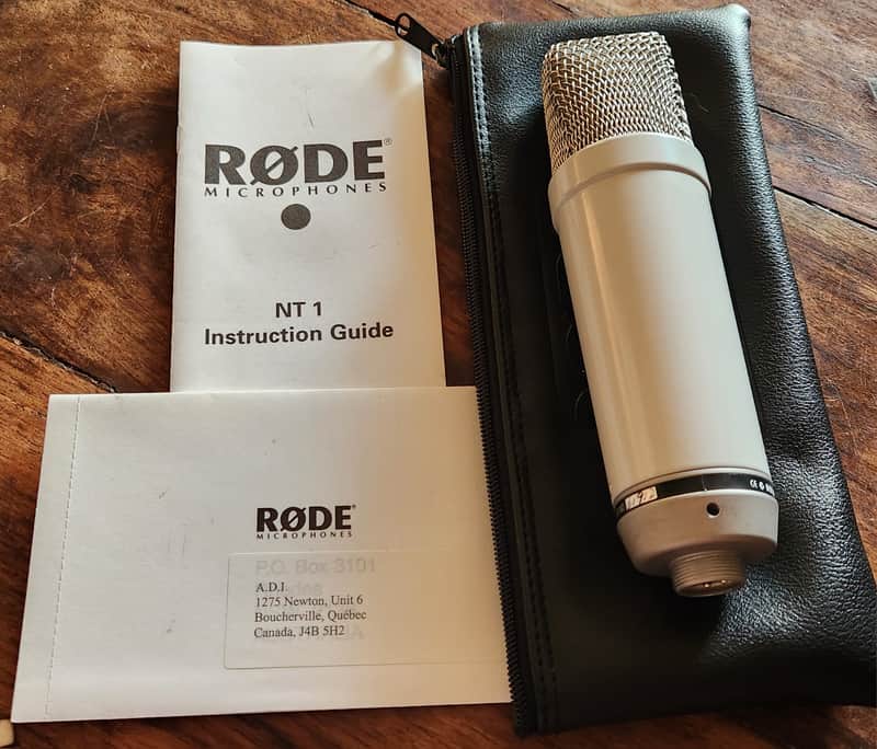 RODE NT-1 Microphone Large Diaphragm Condenser Microphone image 1
