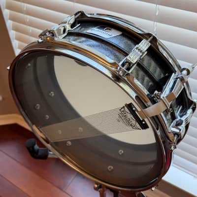 Ludwig Black Galaxy Acrolite LM404 5x14" Snare Drum image 2