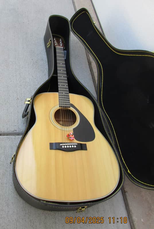 Yamaha FG-335 mid 80's - blonde image 1