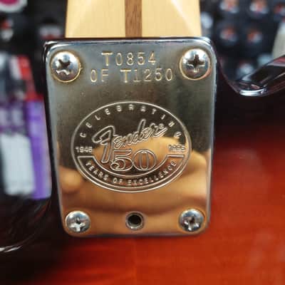 1996 Fender Telecaster 50th Anniversary Limited Edition Electric Guitar - Antique Sunburst Flame SN# T0854 "Made In USA" image 18