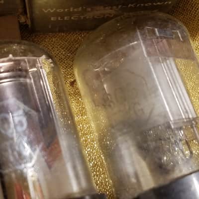 RCA etc. Pair (2) 3Q5 tNOS AT1000 TESTED Vacuum Tubes Beam Power VT221 JAN-CRC-3Q5 3Q5GT/G 1940-1959 image 10