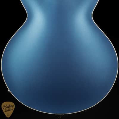 2024 - Collings I-35 LC Deluxe Custom Inlay/ThroBaks/Bigsby - Pelham Blue (Pre-Owned) #232109 image 4