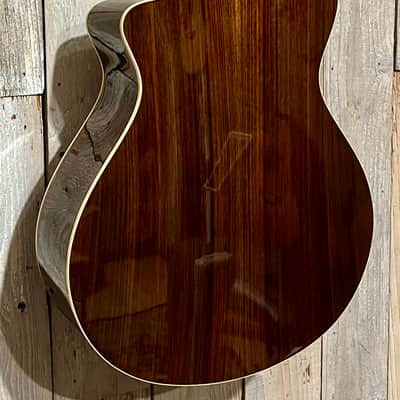 2018 USA Breedlove Premier Concert LTD Cedar/Rosewood Limited Edition Cutaway Acoustic/Electric Guitar Gloss Natural, Comes with a Pro Set up and Ships Fast! image 9