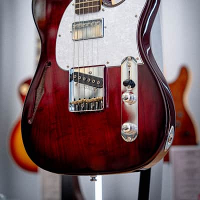 G&L Tribute ASAT Classic Bluesboy S/H Redburst image 6