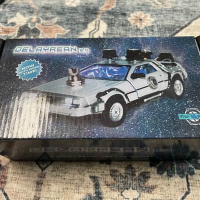 VVco Delayrean 2.0 Delay Pedal Delorean Collectable Model - Back To The Future image 3