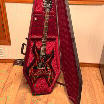 BC RICH NJ Deluxe Warlock electric GUITAR Black - Neck Through