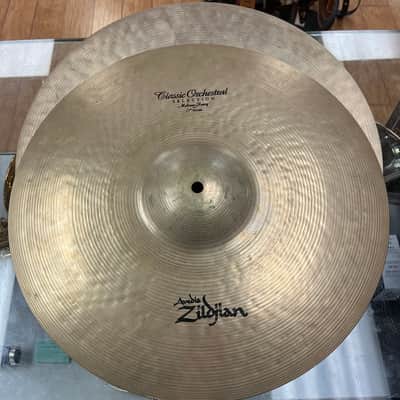 Zildjian Classic Orchestral Selection Medium Heavy 17" Crash pair 2003 image 3