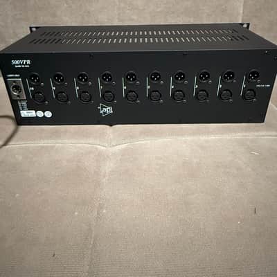 API 500VPR 10-Slot 500 Series Rack with L200 PSU 2019 - Present - Black image 2