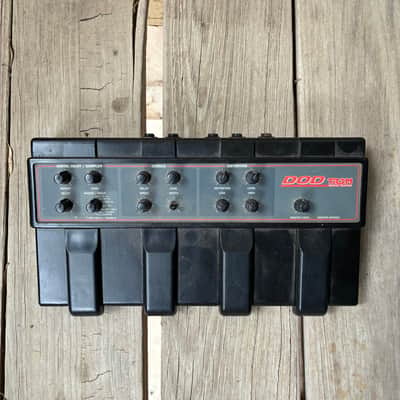 READ DOD TR3M metal electric guitar multi effect pedal work station  - Black  vintage electric guitar image 2