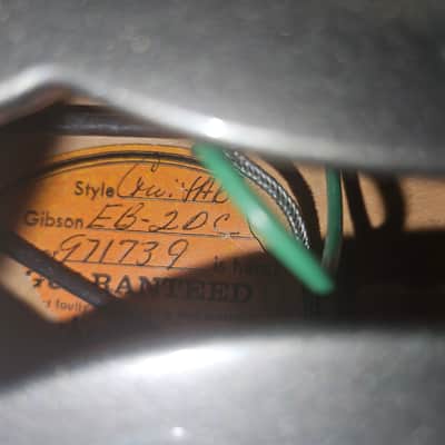 Gibson EB-2DC 1968 - Silver image 10