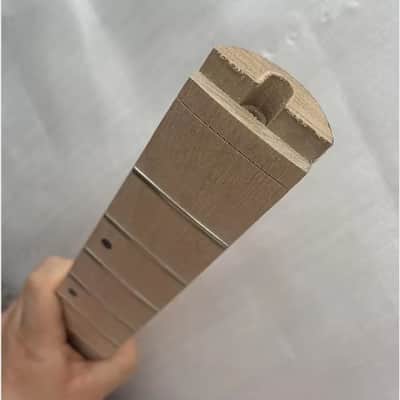 Unfinished Headless Guitar Maple Neck with 24 Frets image 4