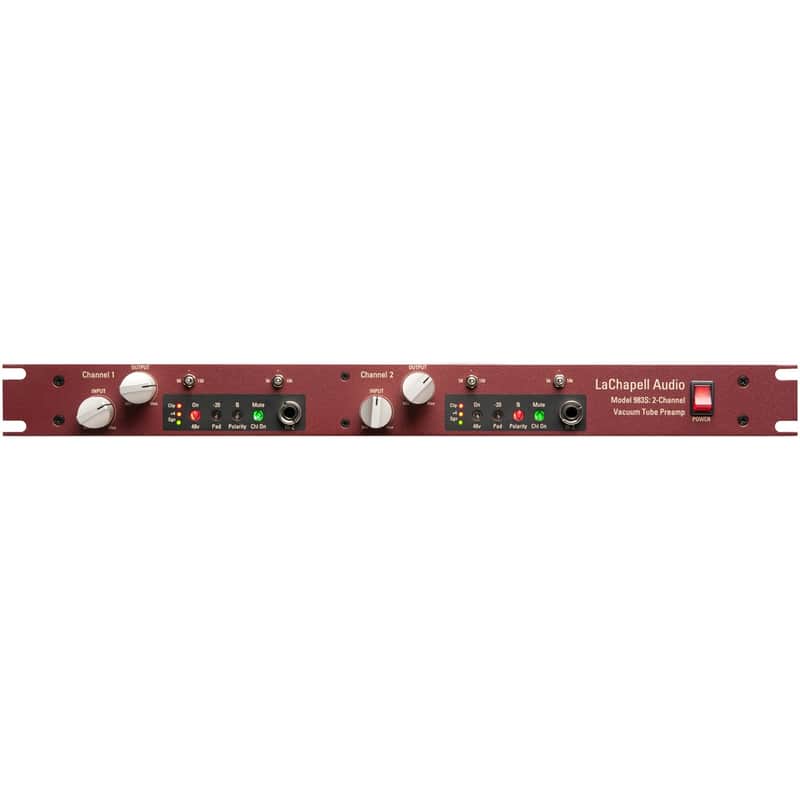 LaChapell Audio 983s 2-Channel Tube Preamp image 1
