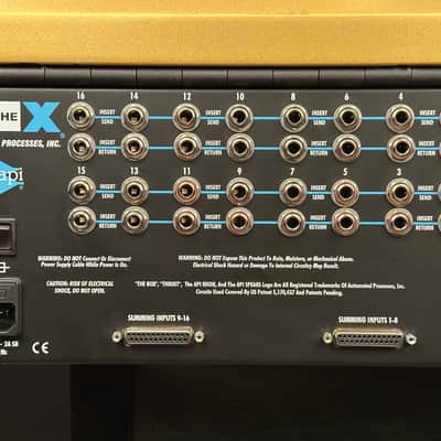 API The Box 2 Console Mixer Golden. Loaded With 550A Anniversary Edition. Perfect! image 18