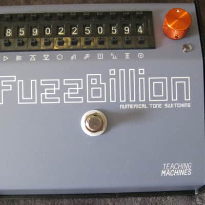 Teaching Machines FuzzBillion Numerical Tone Switching Fuzz/Distortion Pedal image 1