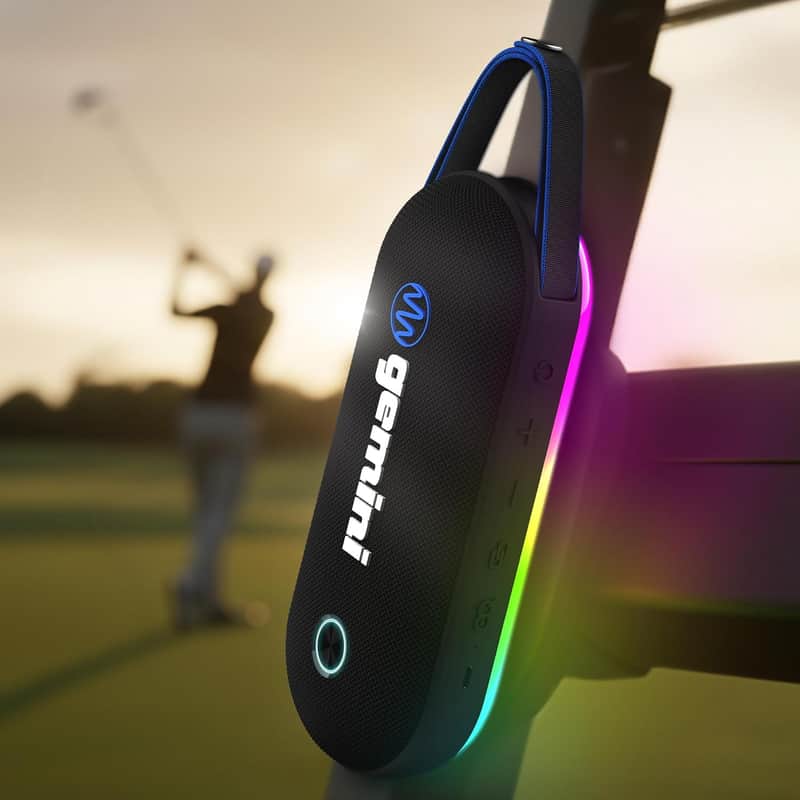 Gemini BeatGrip Pro Magnetic Bluetooth Speaker for Golf Cart image 1