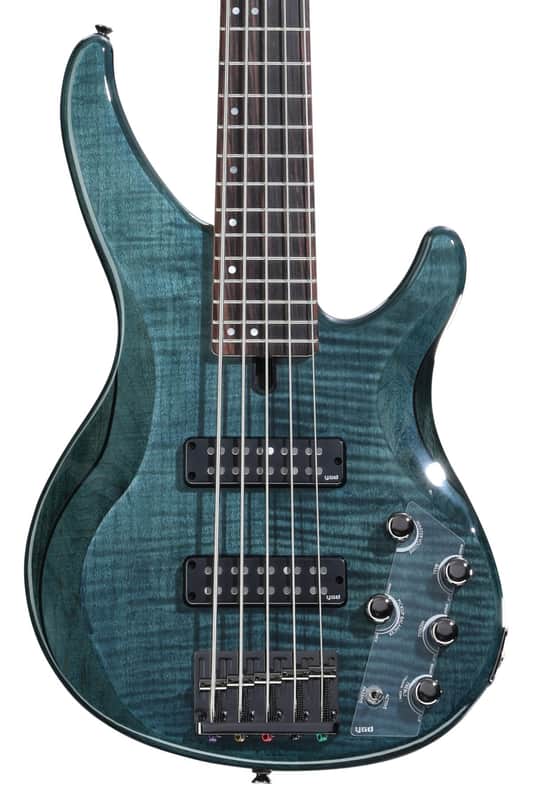 Yamaha TRBX605FM 5-string Bass Guitar - Indigo Blue image 1