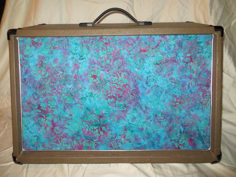Custom 1x12 Slanted Tie Dye Psychedelic Jerry Garcia Grateful Dead Guitar cabinet image 1