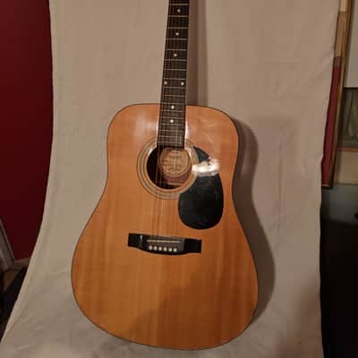 Hondo H-125 Martin D18 inspired with Hard Case image 6