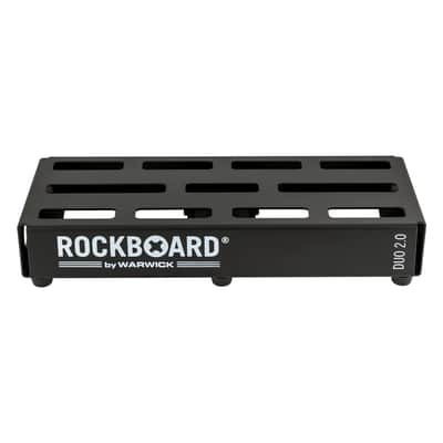 New RockBoard DUO 2.0 Guitar Effects Pedal Board with Gig Bag image 2