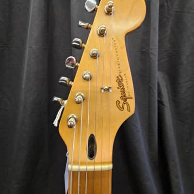Fender Squier Stratocaster Electric Guitar Made in Mexico - Red image 8