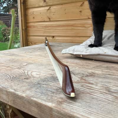 Double Bass French Bow - Erich Steiner - Fully Refurbed - New Hair - Excellent image 10