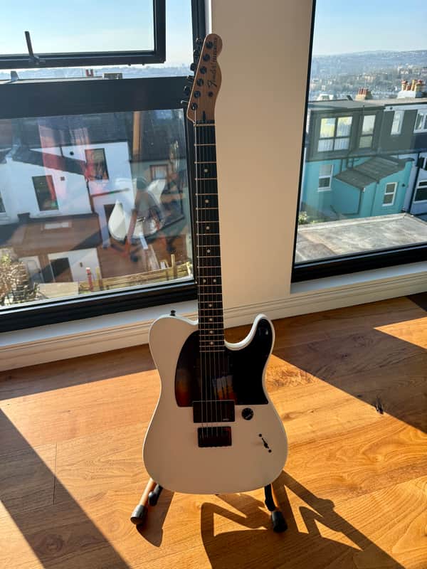 Fender Jim Root Telecaster 2010 (MX10) Made in Mexico – Flat White – EMG Pickups – Hard Case