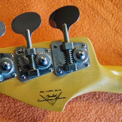 Fender CS Precision (P/J) Bass Pro Closet Classic Relic 2012 - white image 5