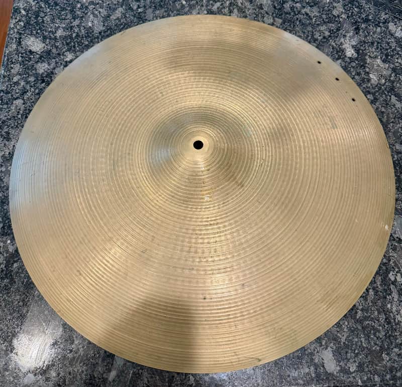Zildjian 20" A. Zildjian Hollow Logo Medium Ride Cymbal 1978 - 1982 - Traditional image 1