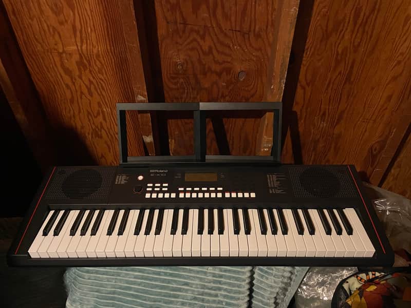 Roland E-X10 Arranger KeyBoard AA Battery & Plug in image 1