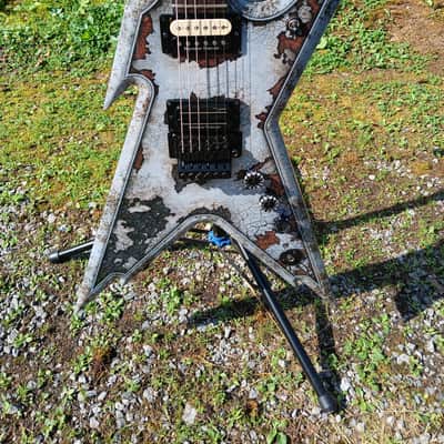 Dean Dimebag Razorback Rust Excellent with OHSC image 2