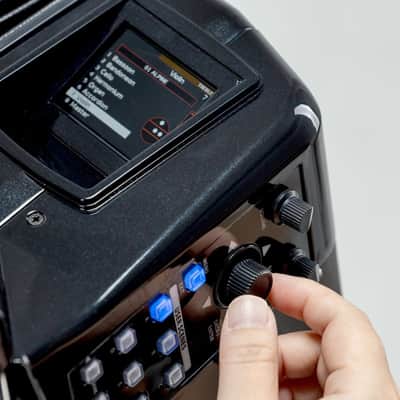 Korg FSUPBMBK Suprema Button Digital Accordian - Black image 7