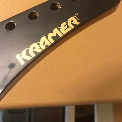 **1985 USA KRAMER Vanguard Banana Headstock Brown Stain Line Neck** image 6