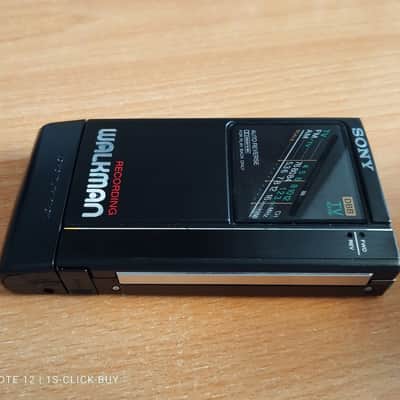 Sony WM F404 1988 - Sony recorder radio Cassette Walkman WM F404 black Cassette player working image 6