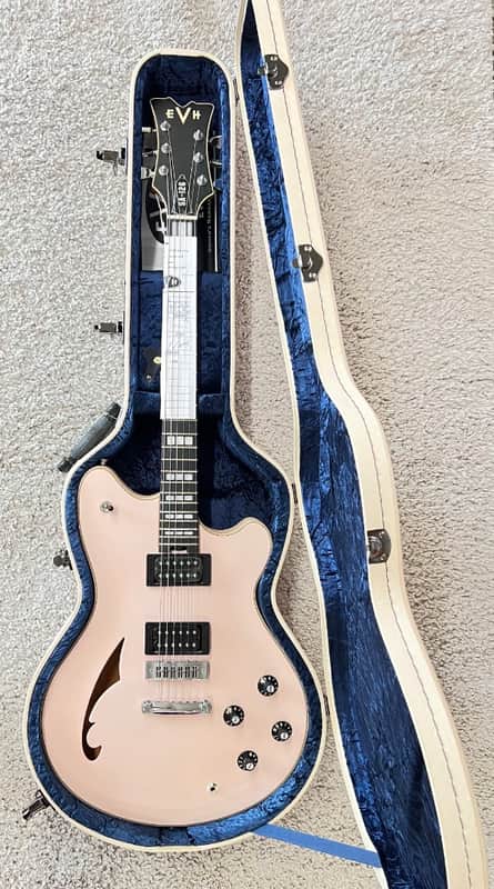 Mint EVH Limited Edition SA-126 Special, Ebony Fingerboard, Satin Shell Pink image 1