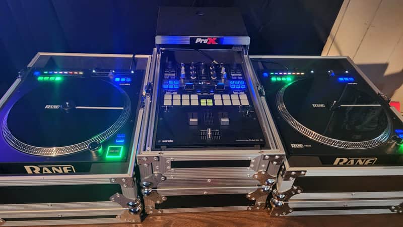Two (2) Rane Twelve MK1 (2nd issue) and One (1) Pioneer S9 With Flight Cases image 1
