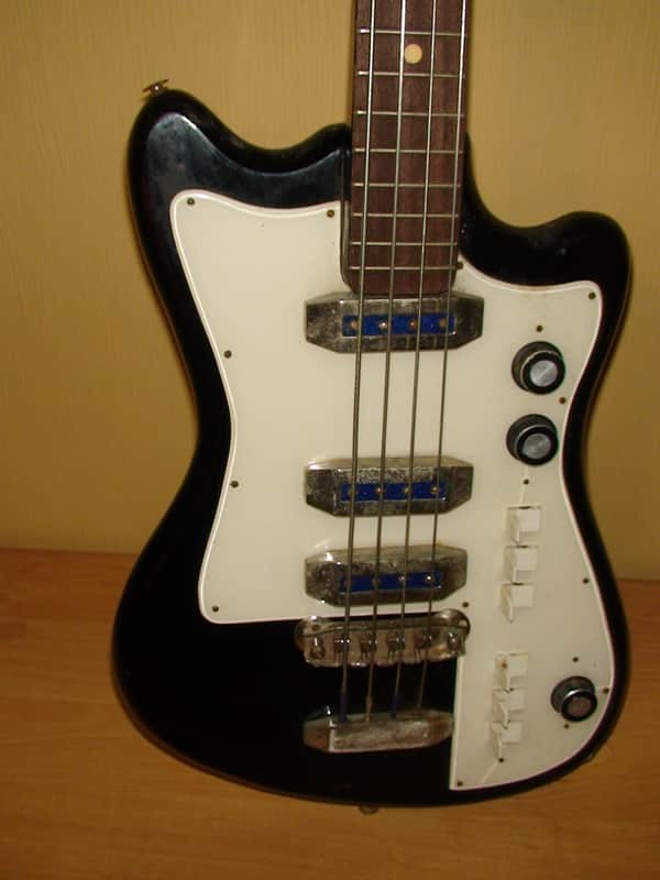 Formanta Bass-l Bass Guitar USSR Soviet Vintage image 1