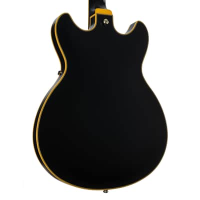 Ibanez John Scofield JSM20-BKL Black Low Gloss - Semi Acoustic Guitar image 6