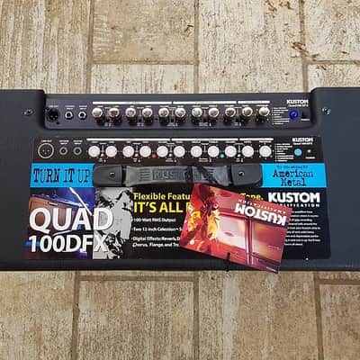 Kustom Quad 100DFX 2x12" Celestion NOS image 3