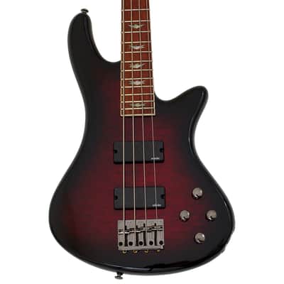 Schecter Stiletto Extreme-4 bass in Black Cherry B-Stock 1793 image 2