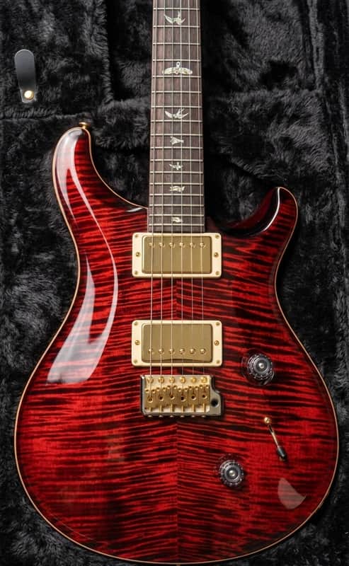 PRS Custom 24 10-Top 2023 Fire Smoke-burst image 1