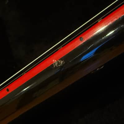 Washburn A20V Stage Series Electric Guitar RARE Black/Red Original OHSC Vintage image 10