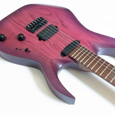 Solar Guitars AB 1.6HTPB 2022 - Trans Purple image 10